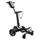 Electric golf cart with lightweight aluminum frame for easy transport