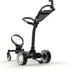 Compact and durable golf caddy with easy setup