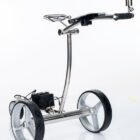 Lightweight electric golf trolley with strong hill-climbing ability