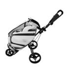 Ergonomic golf cart with smooth maneuverability