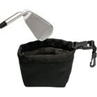 Durable waterproof golf accessory cleaning bag for daily use