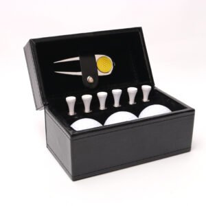 Elegant golf ball gift box with premium packaging