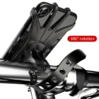 Universal golf phone holder holding Android phone on buggy