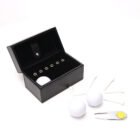 Compact golf ball gift box perfect for travel