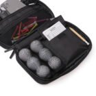 Waterproof golf accessory storage bag keeps gear safe and dry