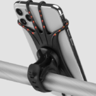 Silicone golf phone holder used for hands-free scorekeeping